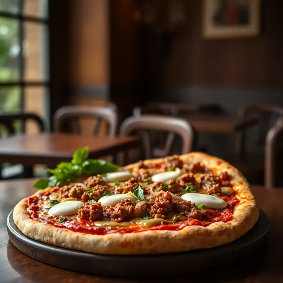 Hyderabadi Spice Pizza