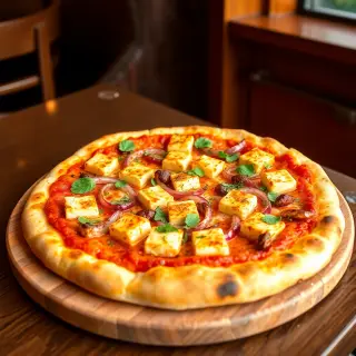 Paneer Tikka Pizza