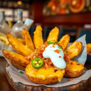 Loaded Potato Wedges